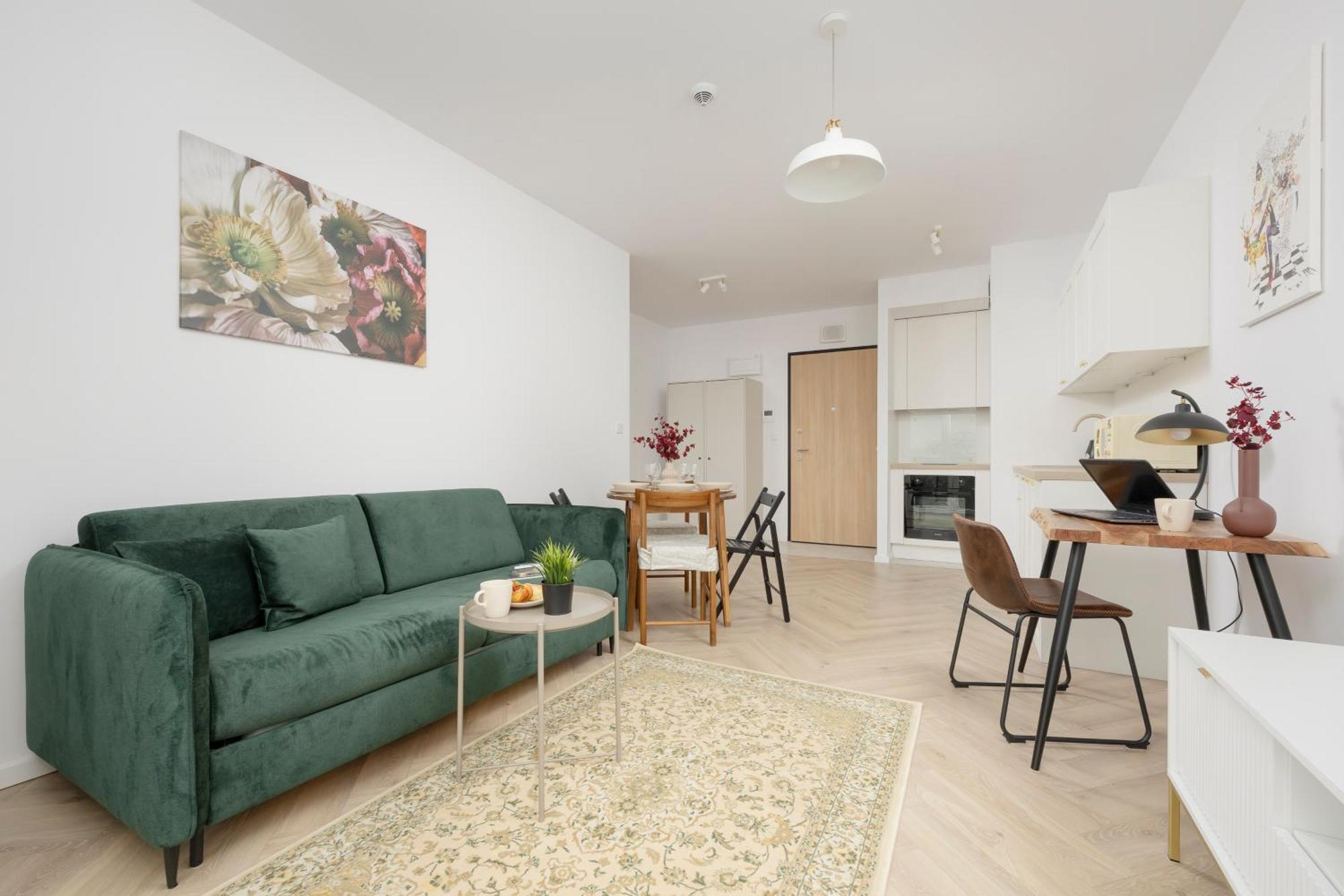 Modern Apartment With Balcony Near Aleje Jerozolimskie By Noclegi Renters Varşova Dış mekan fotoğraf