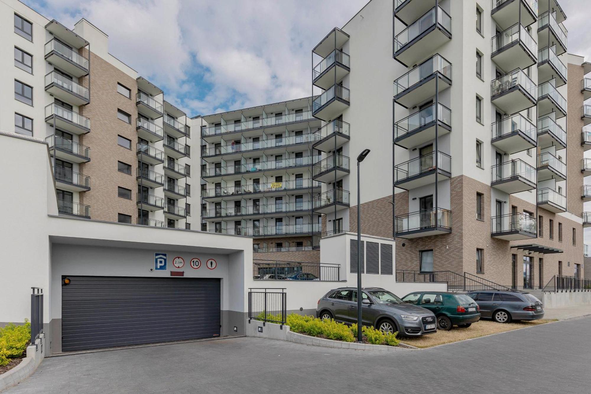 Modern Apartment With Balcony Near Aleje Jerozolimskie By Noclegi Renters Varşova Dış mekan fotoğraf